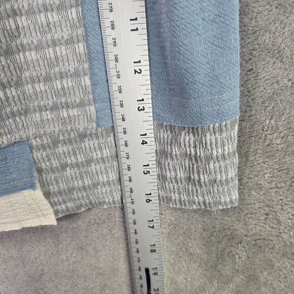 Womens Gigo Patchwork Casual Shorts Elastic Waist Polyester Blend Stretch Size M - Picture 8 of 10